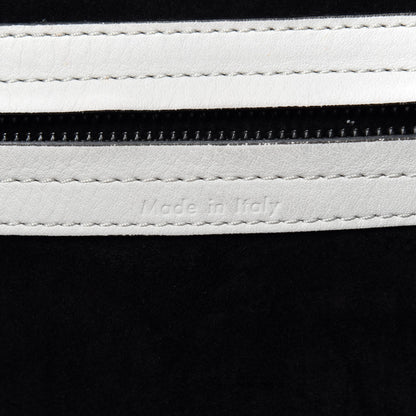 Celine Calfskin Medium Phantom Luggage White 6 of 14