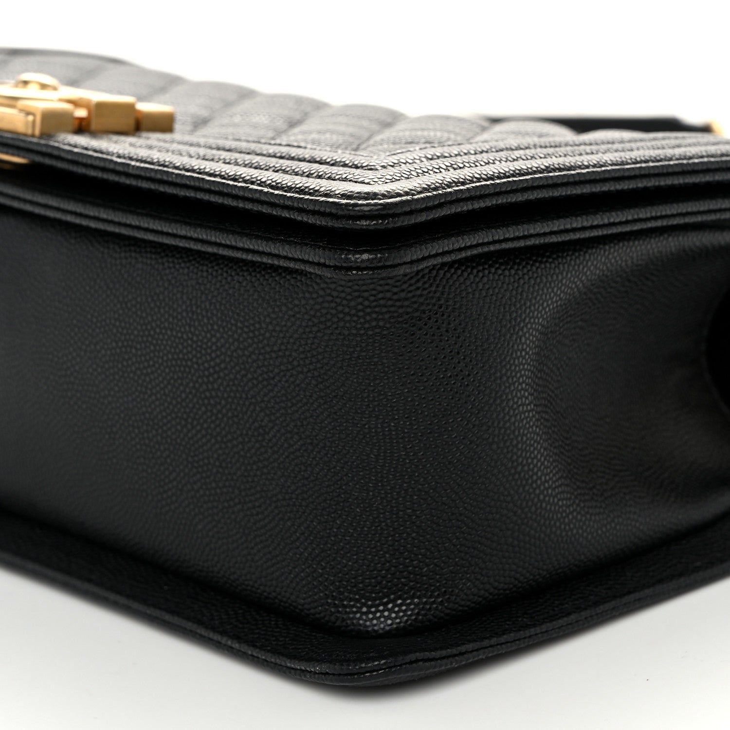 Chanel Caviar Quilted Medium Boy Flap Black 10 of 10