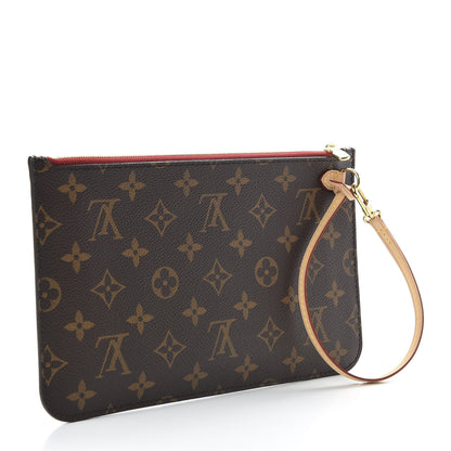 Louis Vuitton Monogram Neverfull MM GM Pochette Cherry 3 of 7