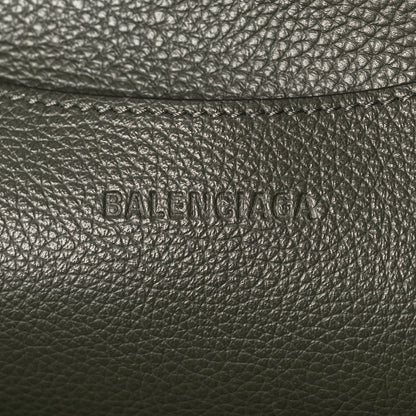 Balenciaga Grained Calfskin Neo Classic Silver Hardware Medium City Khaki 7 of 9