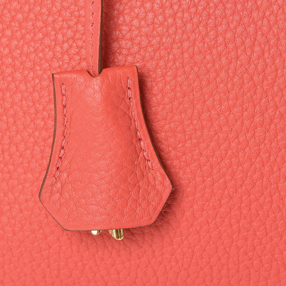 Hermes Taurillon Clemence Kelly Retourne 32 Rose Jaipur 24 of 36