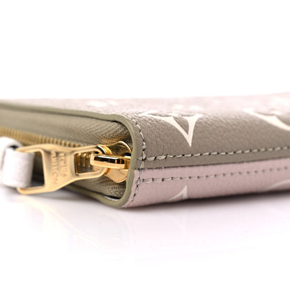 Louis Vuitton Empreinte Monogram Spring in the City Zippy Wallet Kaki Beige Cream 7 of 9