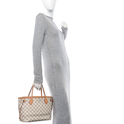 Louis Vuitton Damier Azur Neverfull PM 2 of 10