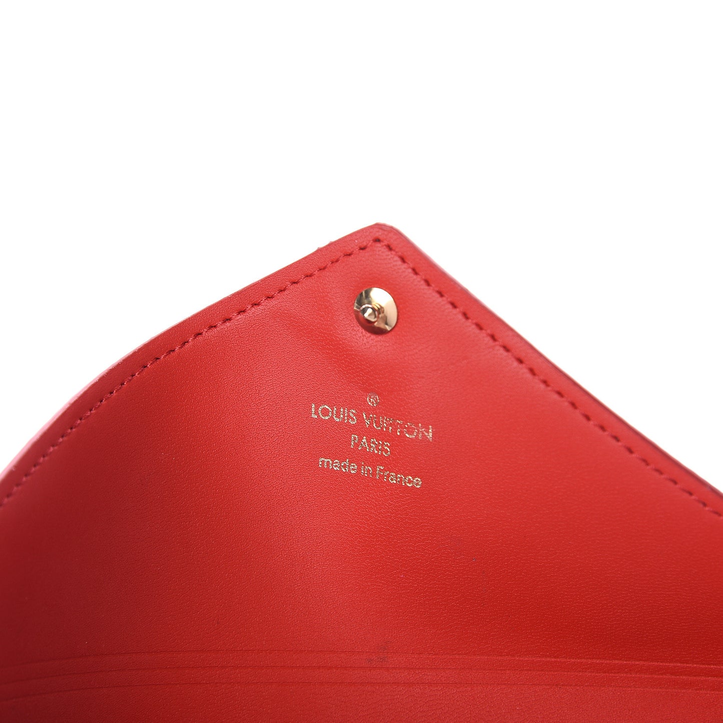 Monogram Medium Kirigami Pochette Insert Coquelicot