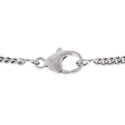 Chanel Ruthenium Enamel Pearl Eiffel Tower CC Drop Necklace Black White 6 of 7