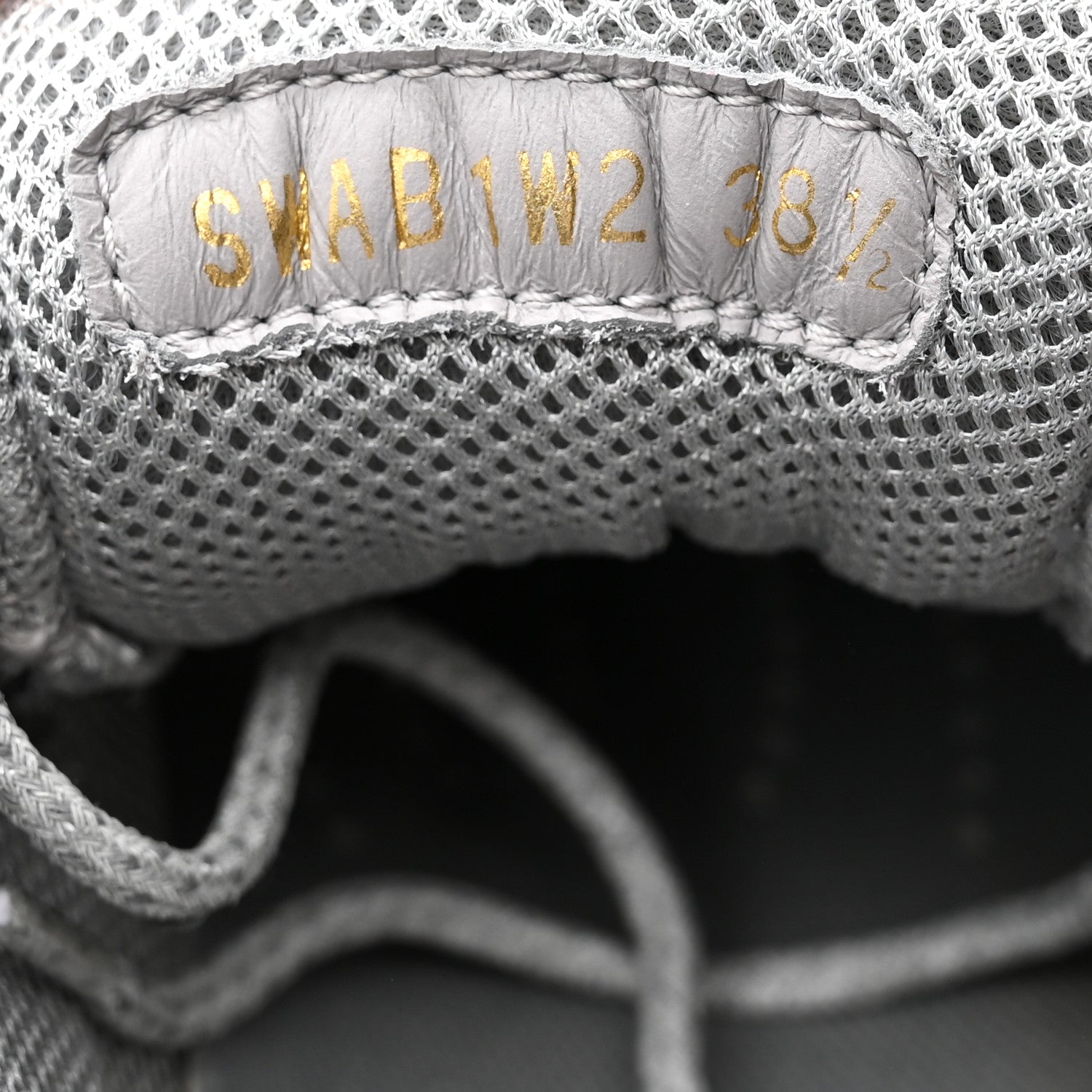 Valentino Garavani Suede Mesh Womens Shegoes Sneakers 38.5 Pastel Grey 8 of 11