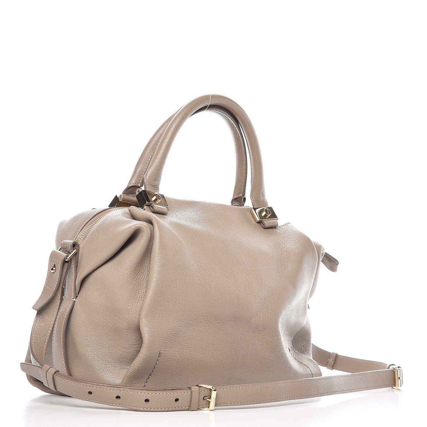 Goatskin Trilogy Bowling Bag Mastic