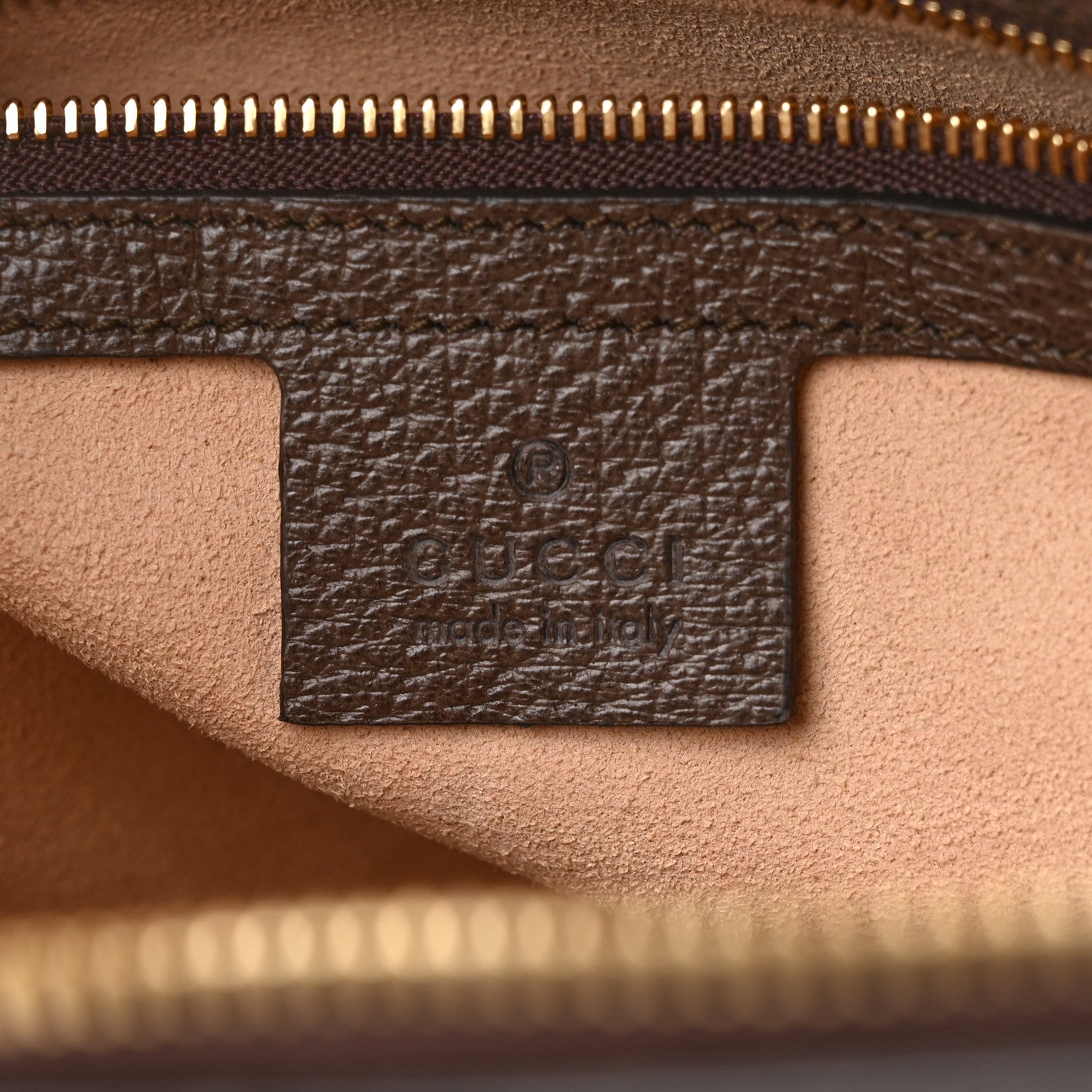 Gucci GG Supreme Monogram Web Medium Ophidia Top Handle Dome Bag Brown 6 of 10