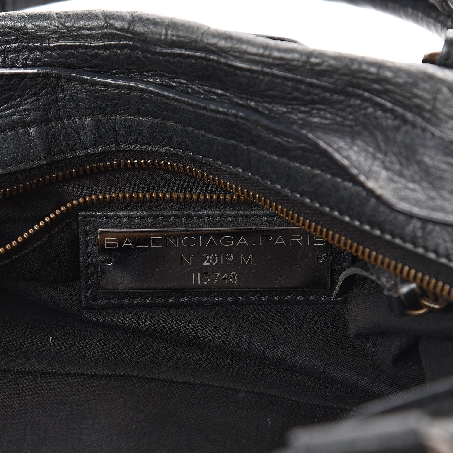 Balenciaga Agneau Classic Hardware City Black 5 of 8