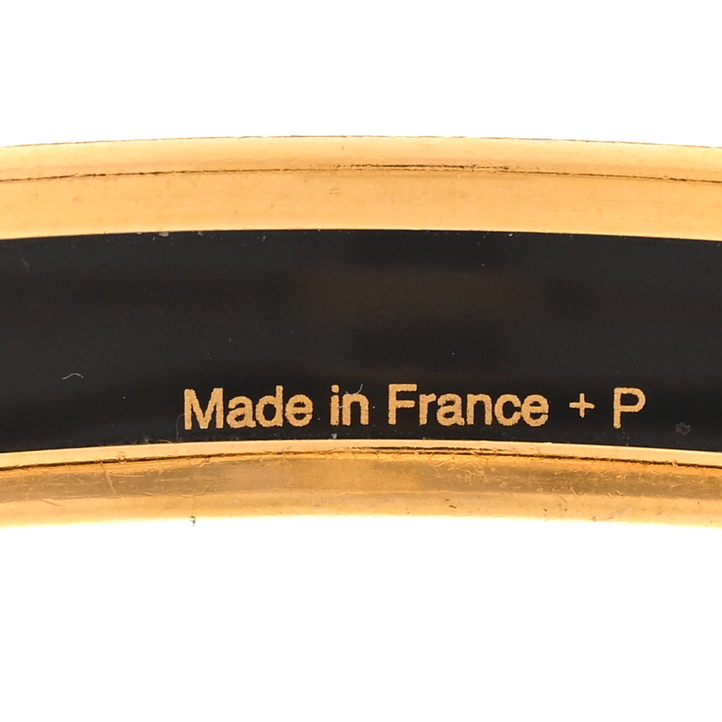 Enamel Printed Narrow Clous en Trompe l'Oeil Bracelet 65