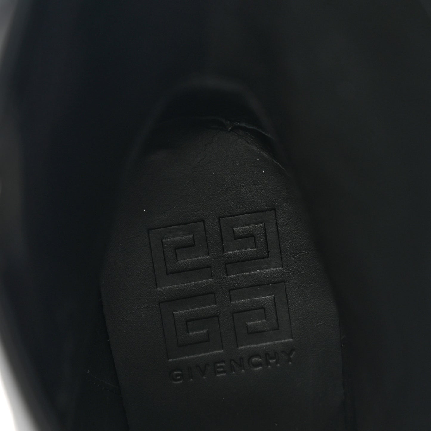 Calfskin Shark Lock Ankle Boots 40 Black