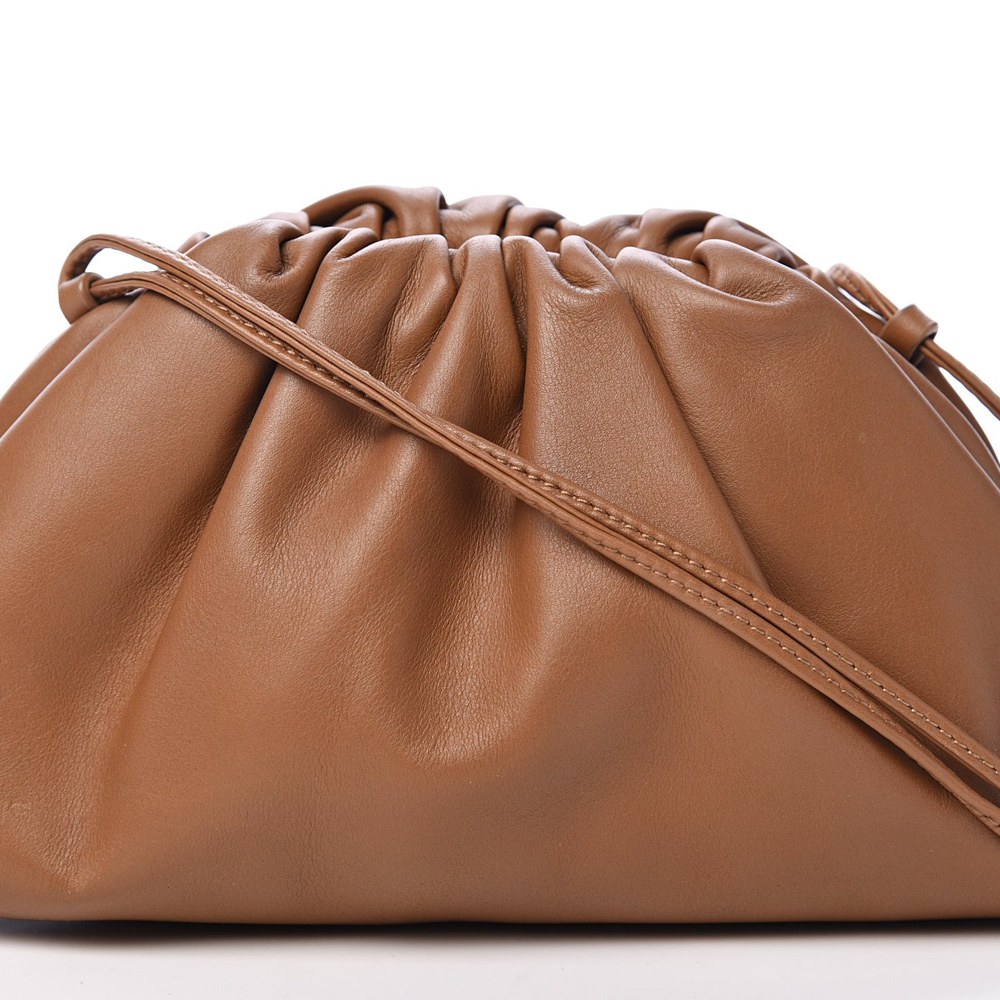 Butter Calfskin The Mini Pouch Cammello