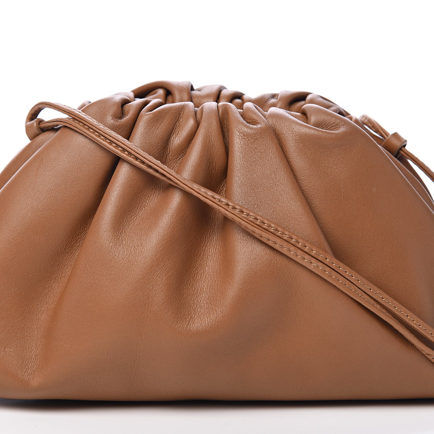 Bottega Veneta Butter Calfskin The Mini Pouch Cammello 7 of 11