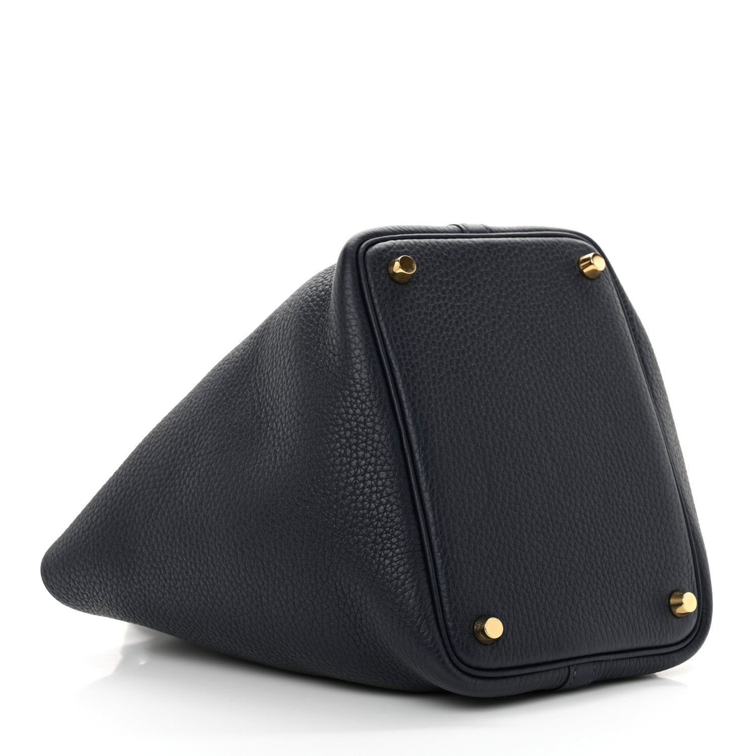 Hermes Taurillon Clemence Picotin Lock 18 PM Bleu Nuit 4 of 10