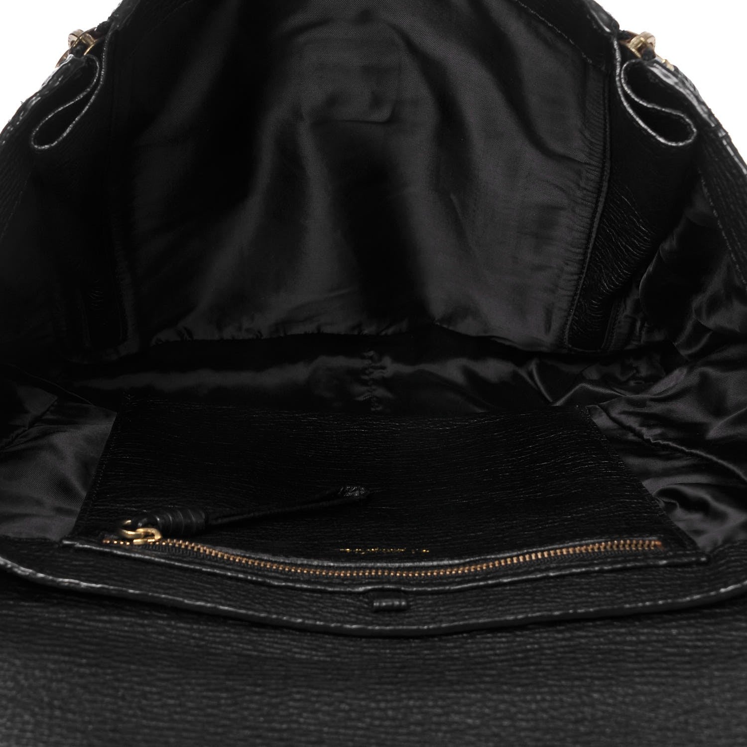 3.1 Phillip Lim 3.1 Textured Calfskin Large Pashli Satchel Black 5 of 7