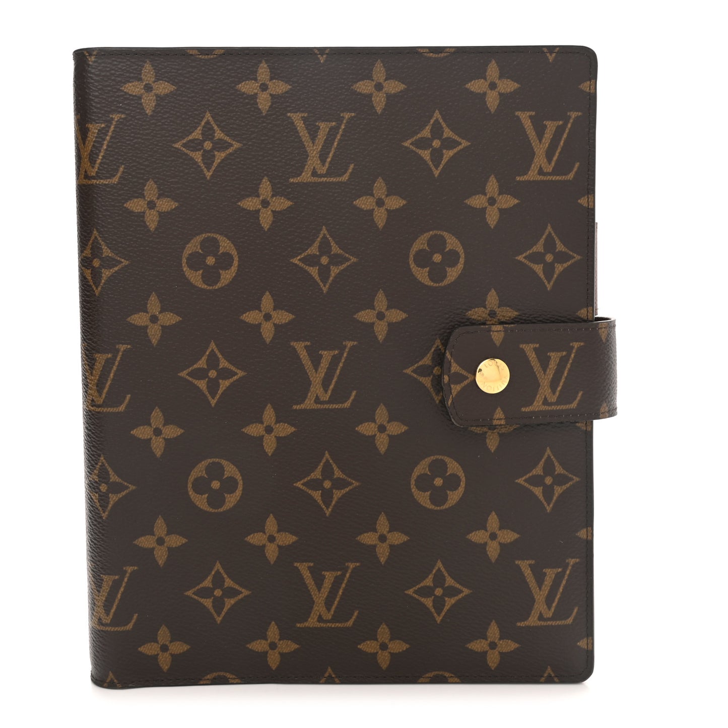 Monogram Large Ring Agenda Cover