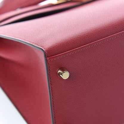 Hermes Epsom Kelly Sellier 32 Rouge Grenat 34 of 35