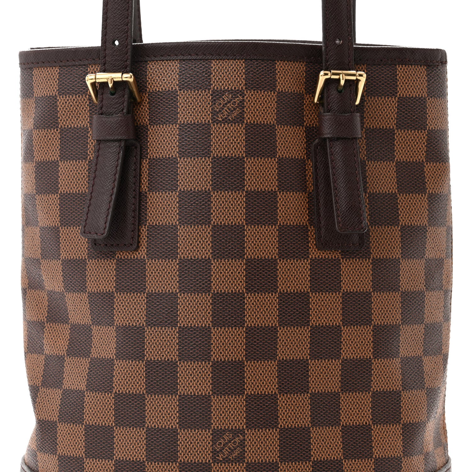 Louis Vuitton Damier Ebene Marais Bucket 23 8 of 10