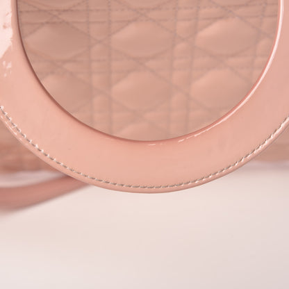 Christian Dior Patent Cannage Large Lady Dior Light Pink 19 of 19