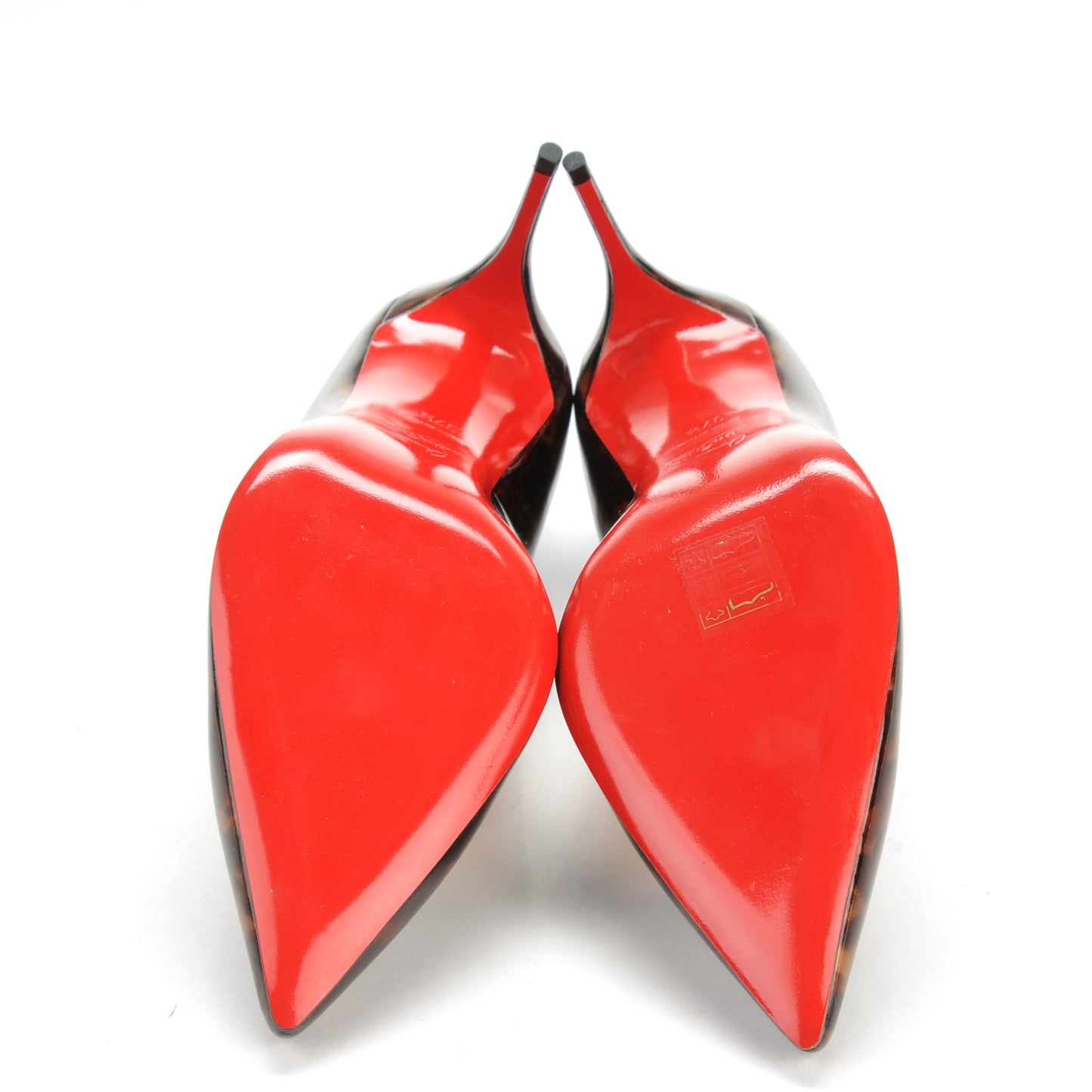 Patent Tartaruga Decollete 554 70 Pumps 37.5 Testa Di Moro