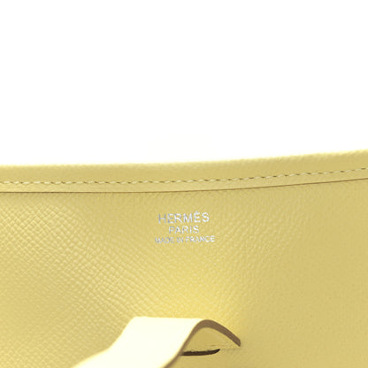 Hermes Epsom Evelyne III PM Jaune Poussin 6 of 8