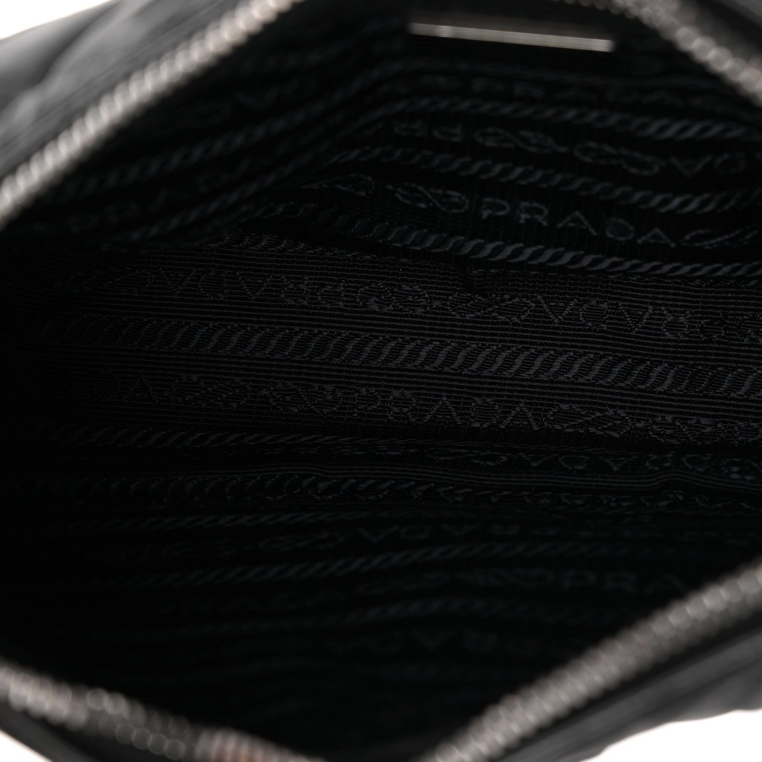 Prada Nylon Tessuto Impuntu Quilted Crossbody Bag Black 5 of 10