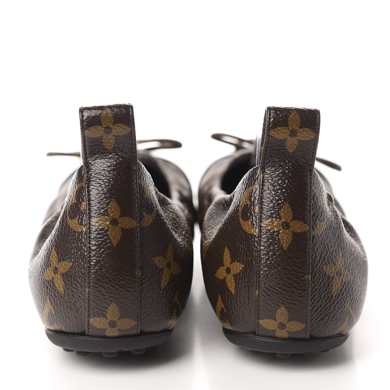 Louis Vuitton Monogram Flirty Ballerina Flats 39 Black 5 of 10