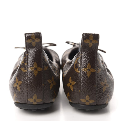 Louis Vuitton Monogram Flirty Ballerina Flats 39 Black 5 of 10