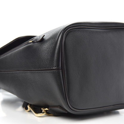 Chloe Suede Calfskin Small Faye Backpack Black 7 of 10