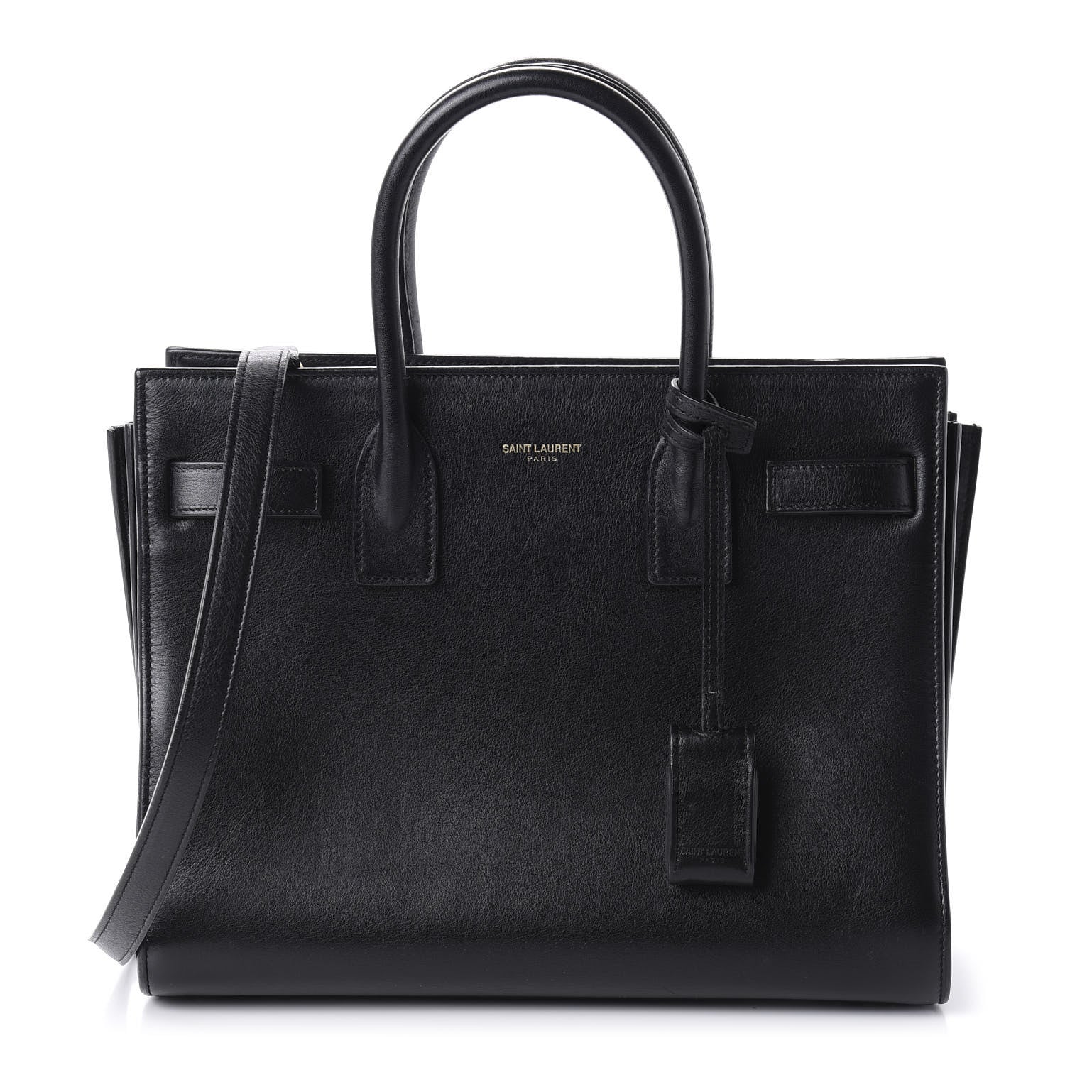 Saint Laurent Calfskin Baby Sac De Jour Black 1 of 9