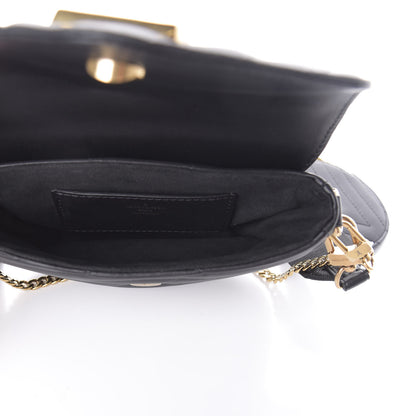 Louis Vuitton Calfskin New Wave Multi Pochette Black 5 of 9
