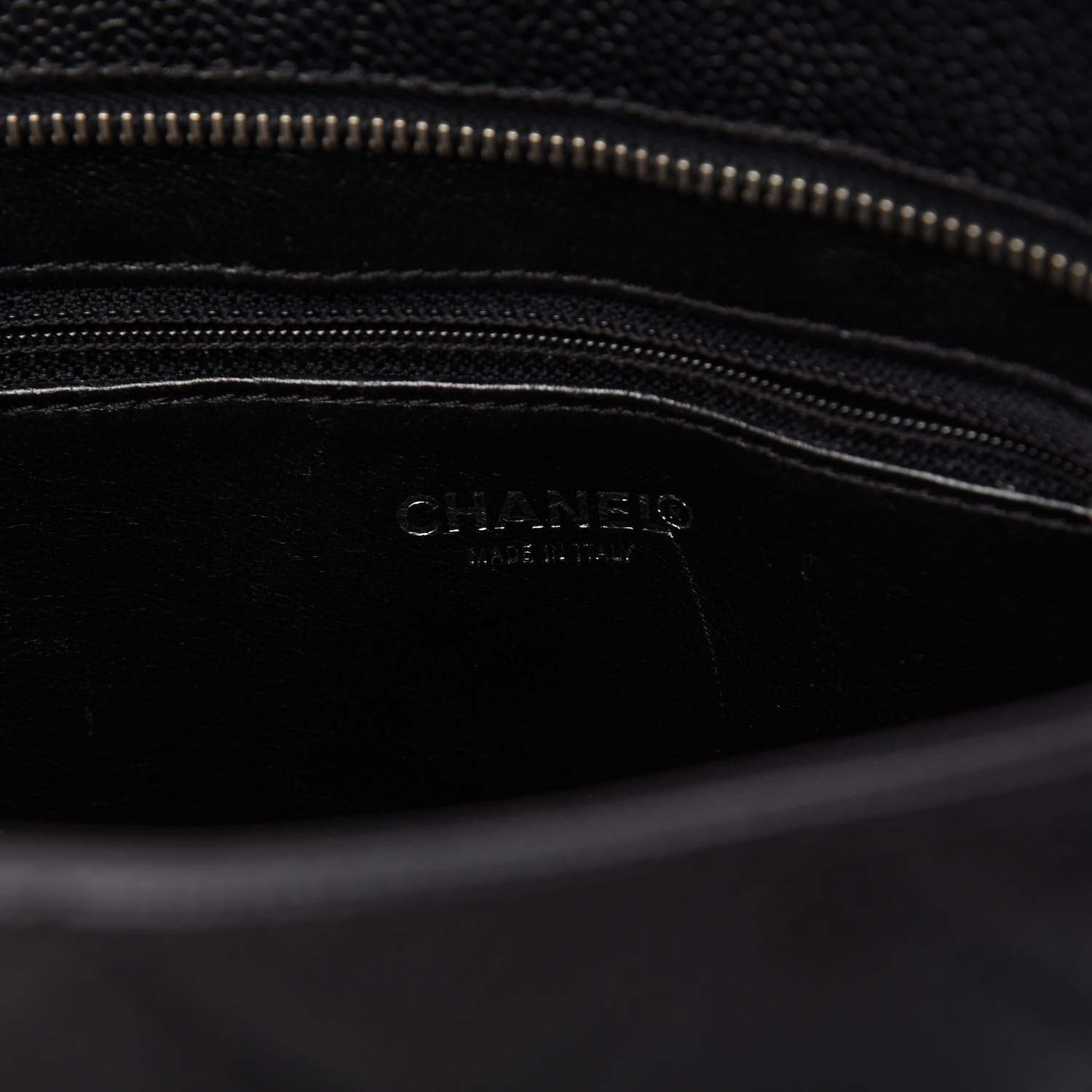 Chanel Caviar Quilted Medallion Tote Black 8 of 10