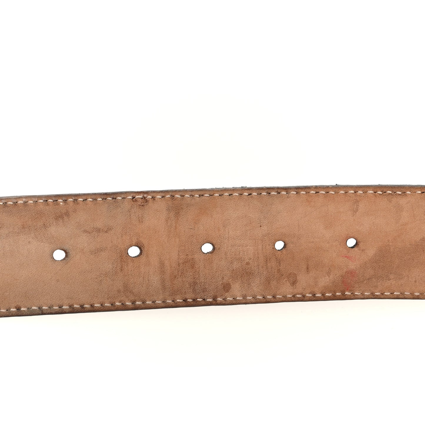 Guccissima Signature Interlocking G 40mm Belt 85 34 Black