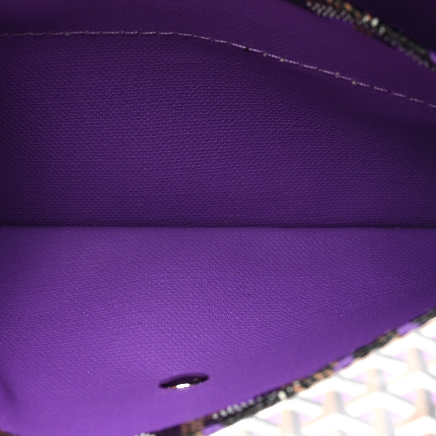 Goyard Goyardine Saint Louis Claire Voie PM Black Violet 7 of 16