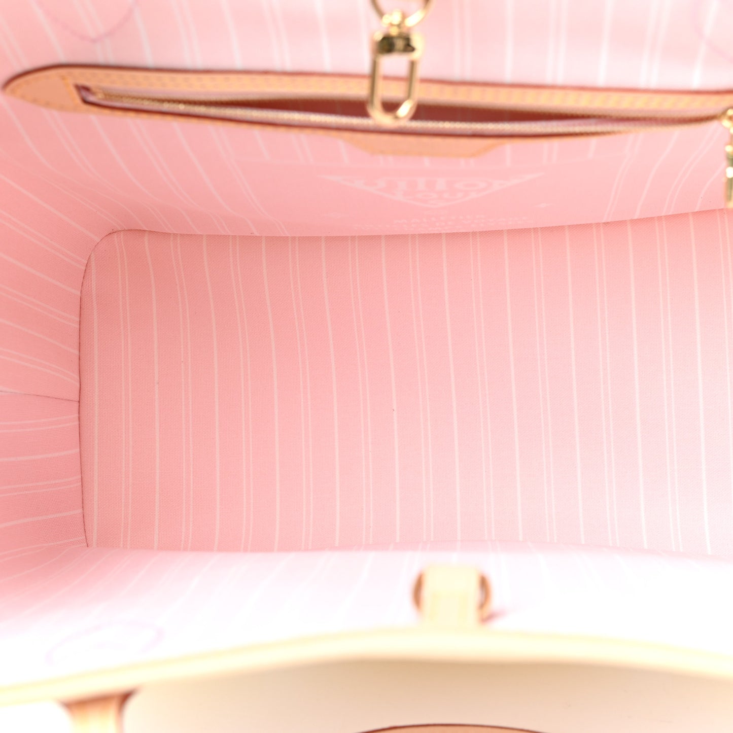 Monogram Giant By The Pool Neverfull MM Light Pink