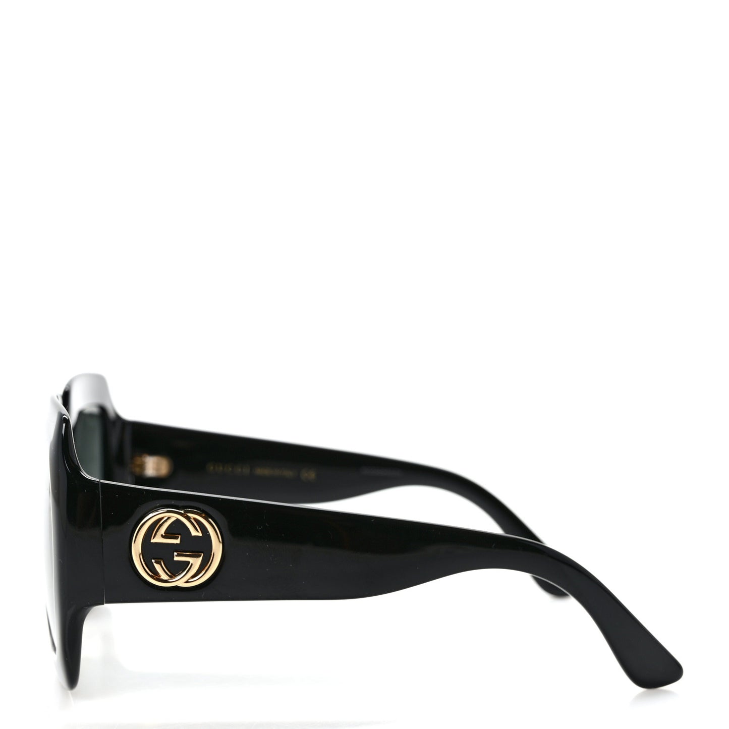 Acetate Square Frame Sunglasses GG0053S Black