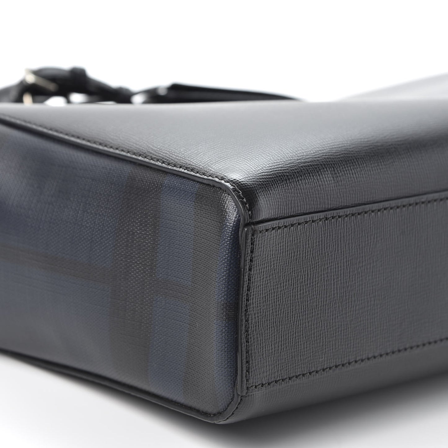 Calfskin Bermondsey Business Briefcase Black