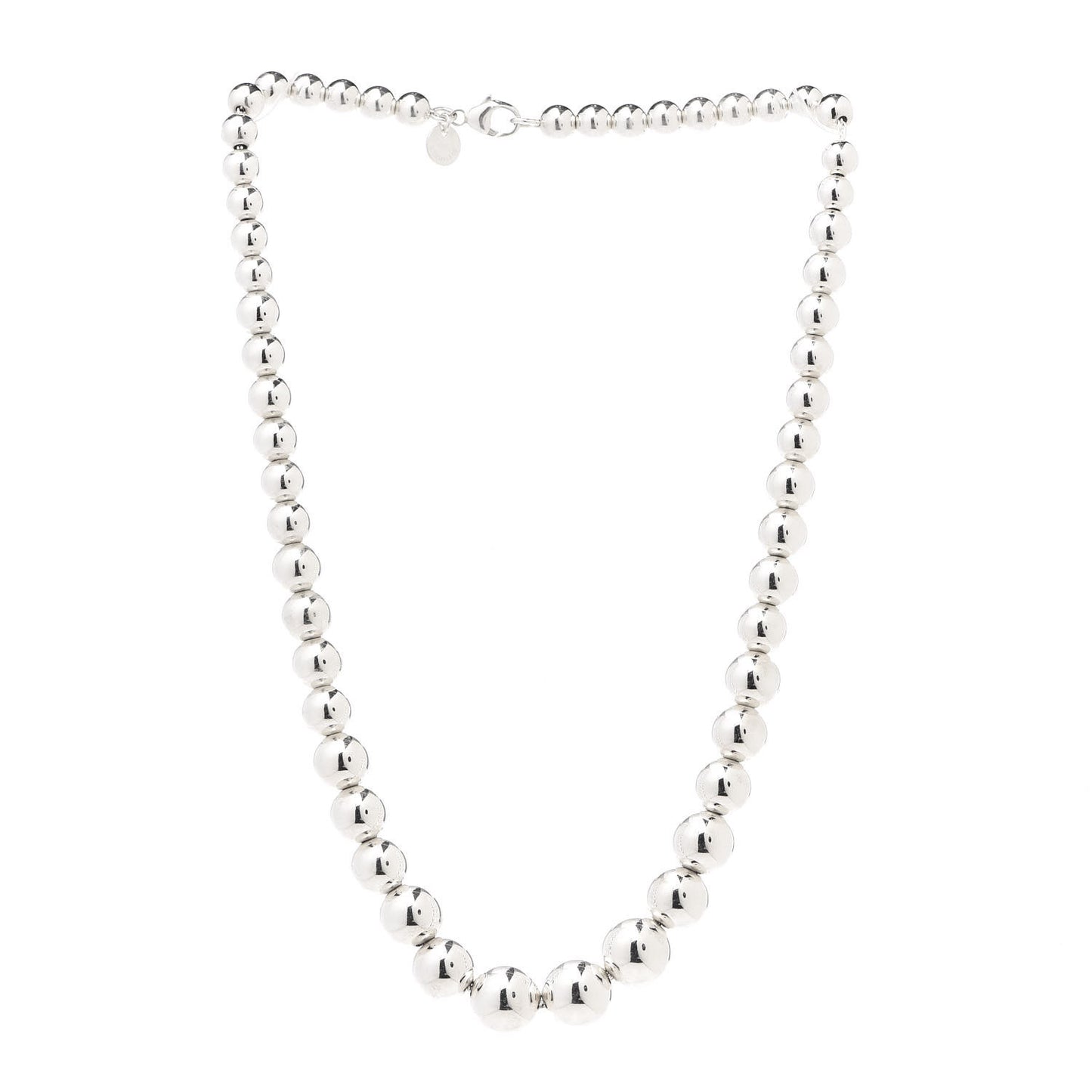 Sterling Silver HardWear Graduated Ball Necklace
