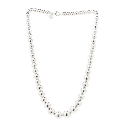 Tiffany Sterling Silver HardWear Graduated Ball Necklace 2 of 4