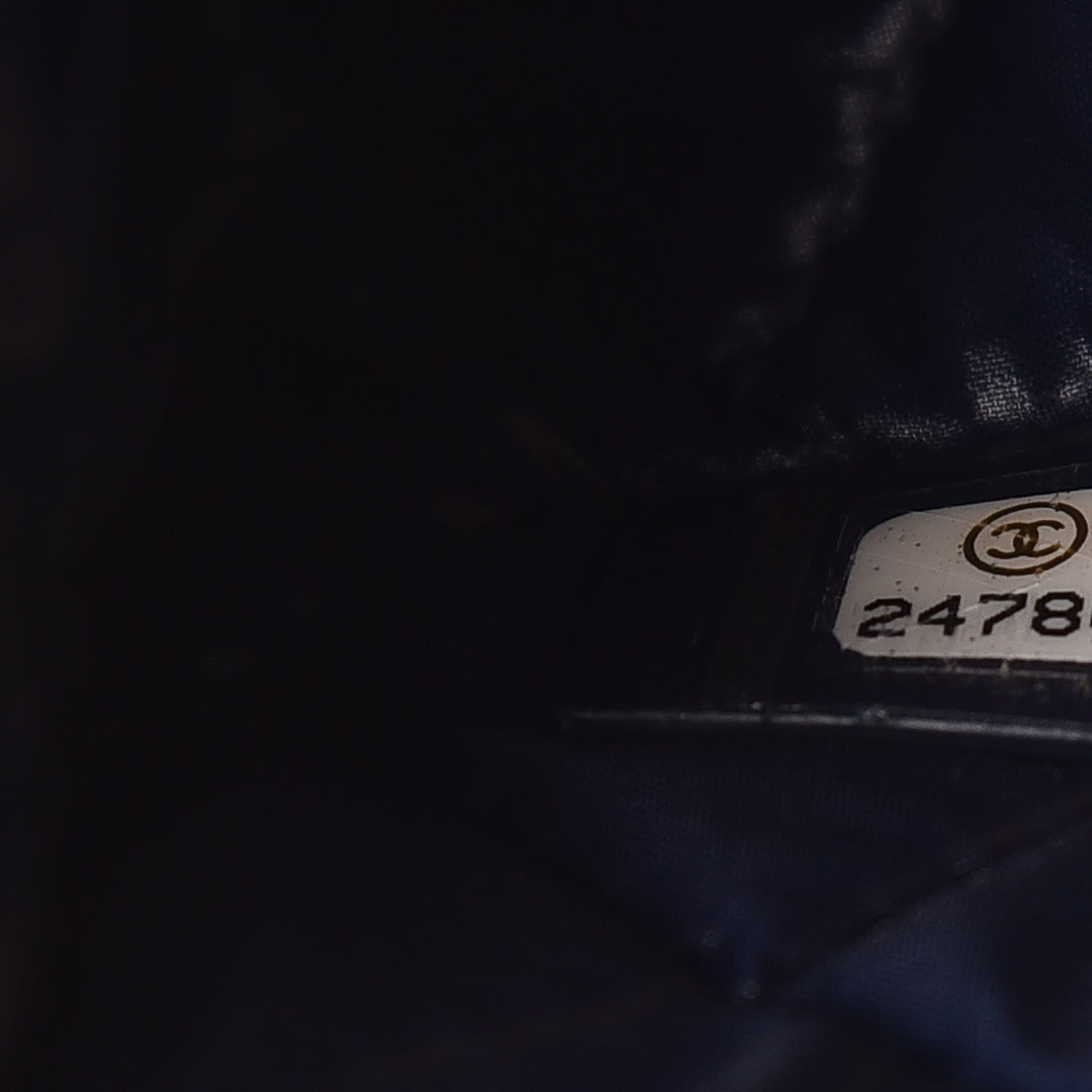 Chanel Caviar Quilted Small Pouch Navy 7 of 9