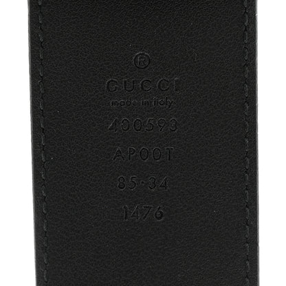 Gucci Calfskin Double G 40mm Belt 85 34 Black 5 of 7