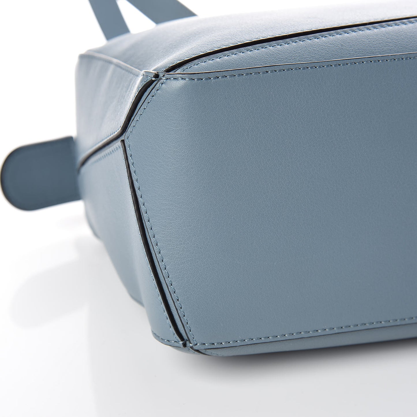 Calfskin Small Puzzle Bag Stone Blue