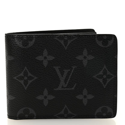 Louis Vuitton Monogram Eclipse Slender Wallet 1 of 7