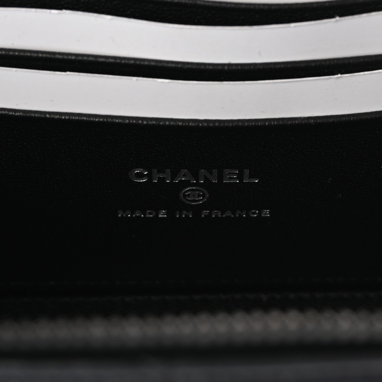 Chanel Lambskin Quilted Small Top Handle Vanity Case With Chain So Black 6 of 11