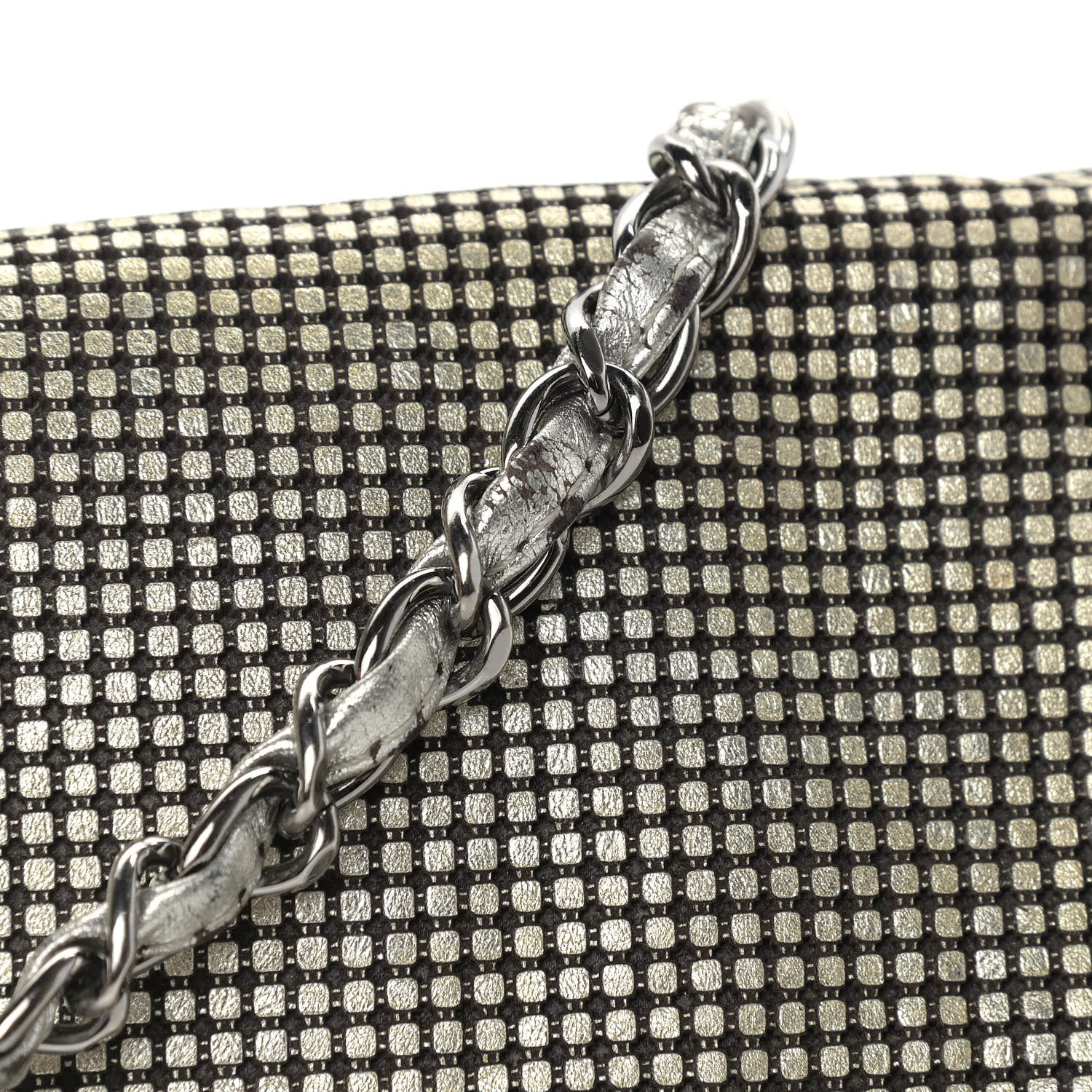 Chanel Metallic Lambskin Perforated Hollywood Accordion Flap Bag Gold 11 of 16
