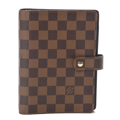 Louis Vuitton Damier Ebene Medium Ring Agenda Cover 1 of 6