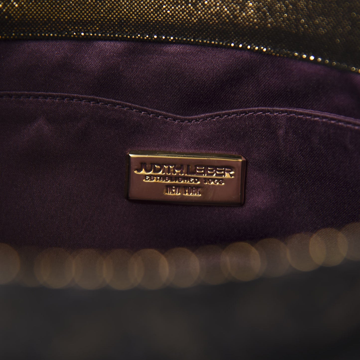 Calf Hair Embroidered Shoulder Bag Black