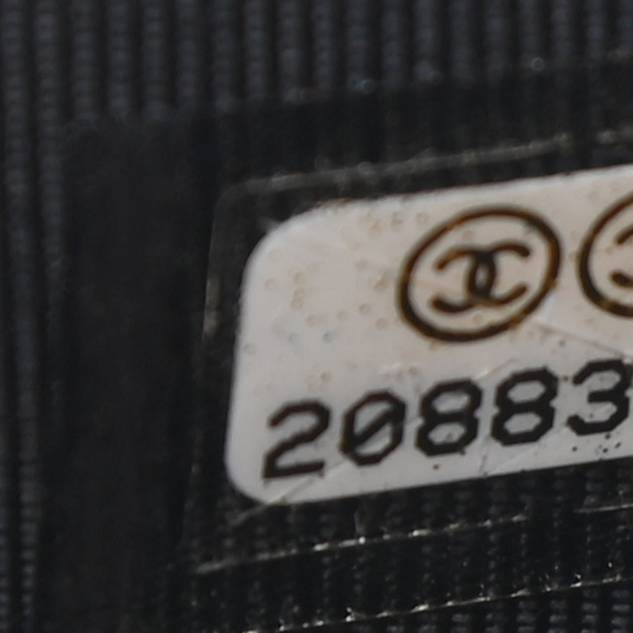 Lambskin Quilted Wallet On Chain WOC Black