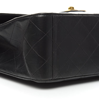 Chanel Lambskin Quilted XL Jumbo Single Flap Black 15 of 17