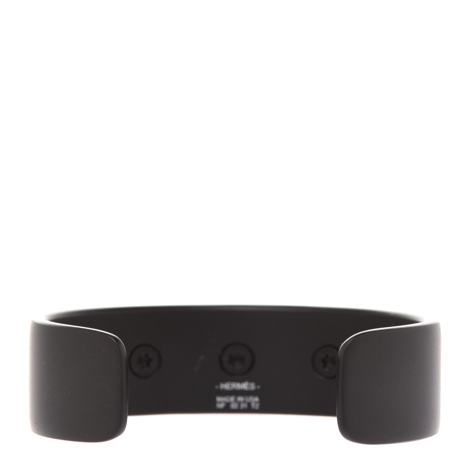 Hermes Aluminium Sunset Medor Bracelet T2 Black 3 of 5